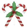 Northlight 27-in Sparkling Double Candy Cane Christmas Decoration With Lights