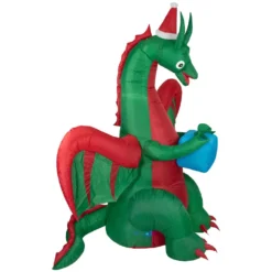 Northlight 6-ft Lighted Dragon Christmas Inflatable -Cheap Northlight Store 332017750 AlternateImage2