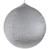 Northlight 27.5-in Silver Inflatable Christmas Ball Ornament