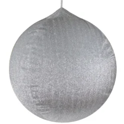 Northlight 27.5-in Silver Inflatable Christmas Ball Ornament