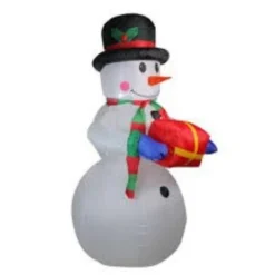 Northlight 5-ft Lighted Snowman Christmas Inflatable -Cheap Northlight Store 332017772 AlternateImage2