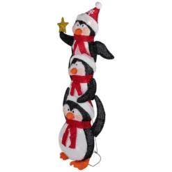 Northlight 41-in Stacked Penguin Family Christmas Decoration With Lights 8 Northlight 41-in Stacked Penguin Family Christmas Decoration With Lights -Cheap Northlight Store 332017773 AlternateImage3