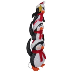 Northlight 41-in Stacked Penguin Family Christmas Decoration With Lights 9 Northlight 41-in Stacked Penguin Family Christmas Decoration With Lights -Cheap Northlight Store 332017773 AlternateImage4