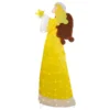 Northlight 72-in Yellow Chenille Angel Outdoor Christmas Decoration With Lights