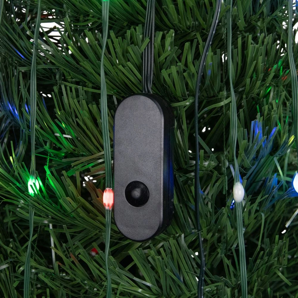 Northlight 4-ft Green Artificial Outdoor Christmas Tree With Colour Changing LED 5 Northlight 4-ft Green Artificial Outdoor Christmas Tree With Colour Changing LED - Image 5