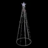 Northlight 5-ft Pre-Lit Cone-Shaped Christmas Tree With Multicolour LED