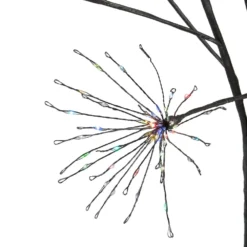 Northlight 5-ft Black Christmas Firework Tree With Multicolour LED -Cheap Northlight Store 332018080 AlternateImage2