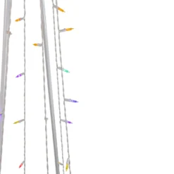 Northlight 6-ft Pre-Lit Cone-Shaped Christmas Tree With Multicolour LED -Cheap Northlight Store 332018082 AlternateImage2