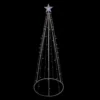Northlight 6-ft Pre-Lit Cone-Shaped Christmas Tree With Multicolour LED