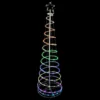 Northlight 6-ft Outdoor Spiral Christmas Tree With Colour Changing LED