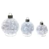 Holiday Living Set Of 3 Christmas Ornament Lighted 28-in, 23-in And 18-in