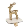 Holiday Living Christmas Stocking Holder With Reindeer 7.25-in