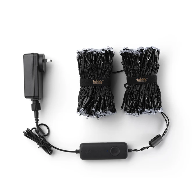 Twinkly 400-Light Multicolour Smart LED Christmas Lights 105-ft 2 Twinkly 400-Light Multicolour Smart LED Christmas Lights 105-ft - Image 2