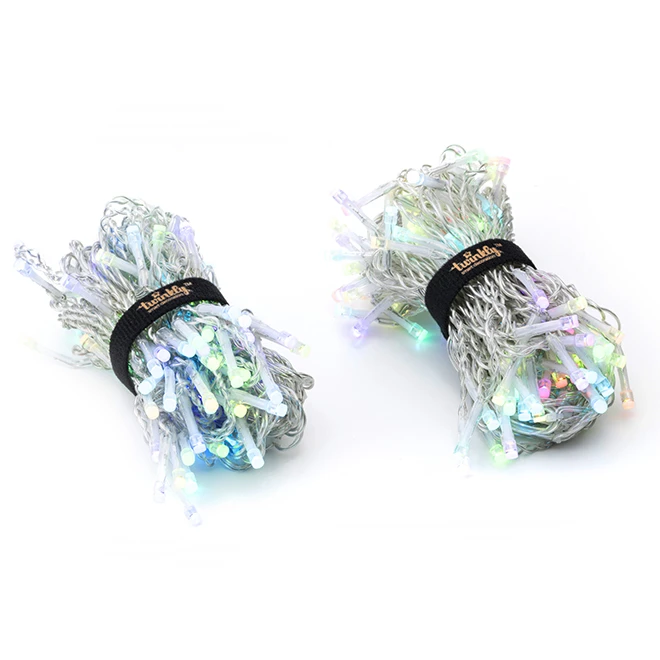 Twinkly 190-Light Multicolour Icicle Smart LED Christmas Lights 1 Twinkly 190-Light Multicolour Icicle Smart LED Christmas Lights
